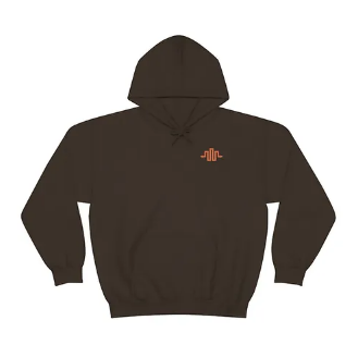 ROR Dark Brown Pullover Hoodie