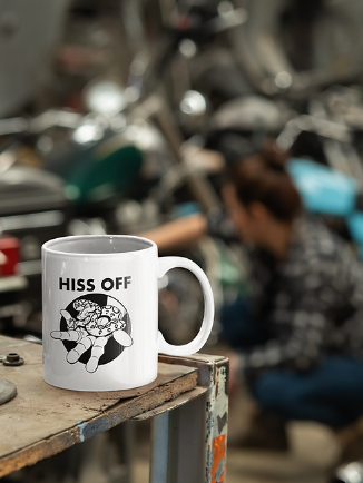 Hiss Off-Coffee Mug