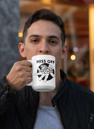 Hiss Off-Coffee Mug