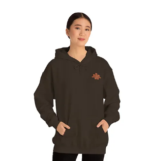 ROR Dark Brown Pullover Hoodie