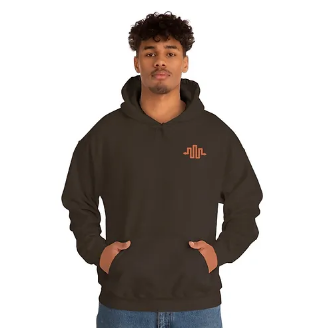 ROR Dark Brown Pullover Hoodie